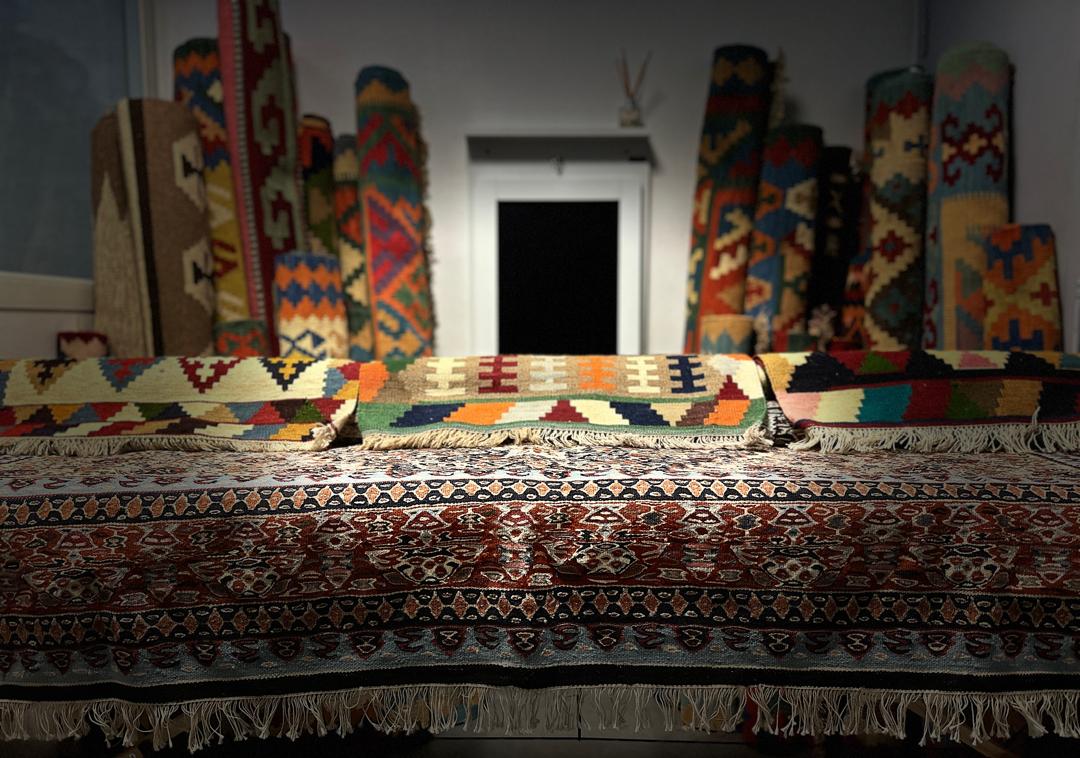 Traditional Persian kilims